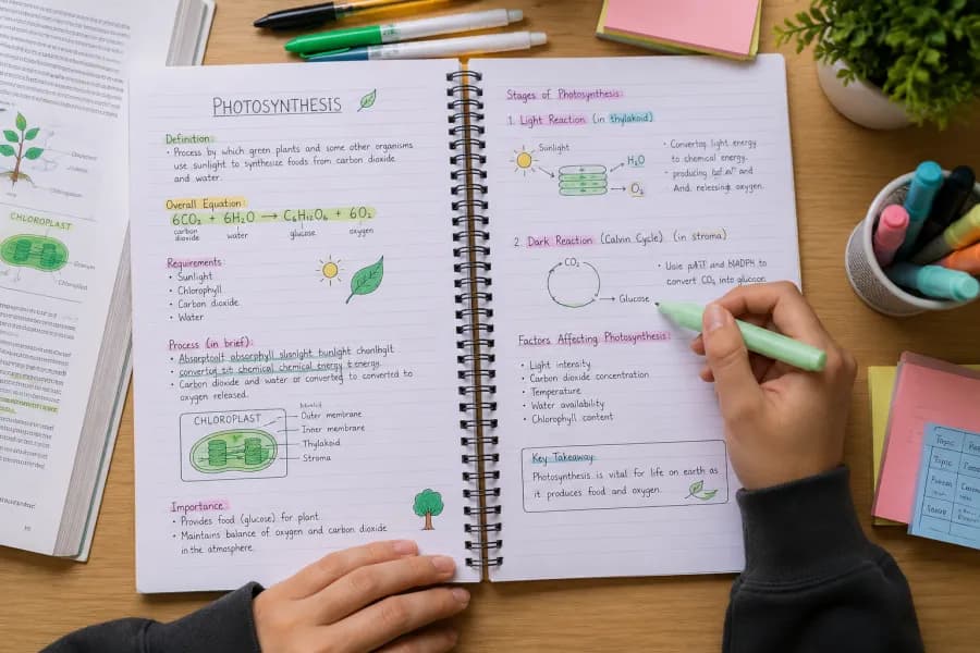 Notes should help you, not stress you out