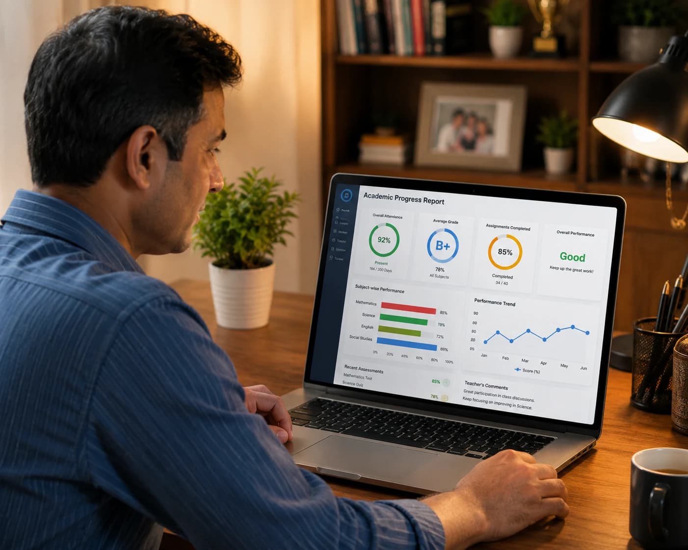 Parent Progress Tracking Dashboard